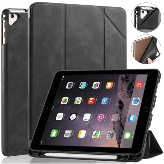 DG.MING See Series Horizontal Flip Ledertasche mit Halterung und Stifthalter, für iPad 9,7 Zoll, für iPad 10.2 2021/2020/2019, für iPad Pro 10,5 Zoll, für iPad Mini 5/4, für iPad Pro 11 Zoll (2018)