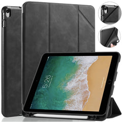 DG.MING See Series - Funda de piel con tapa horizontal con soporte y portalápices para iPad de 9,7 pulgadas, iPad 10,2 2021/2020/2019, iPad Pro de 10,5 pulgadas, iPad Mini 5/4, iPad Pro de 11 pulgadas (2018)