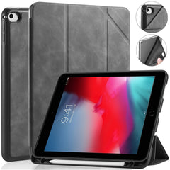 DG.MING See Series - Funda de piel con tapa horizontal con soporte y portalápices para iPad de 9,7 pulgadas, iPad 10,2 2021/2020/2019, iPad Pro de 10,5 pulgadas, iPad Mini 5/4, iPad Pro de 11 pulgadas (2018)