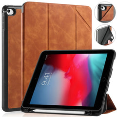 DG.MING See Series - Funda de piel con tapa horizontal con soporte y portalápices para iPad de 9,7 pulgadas, iPad 10,2 2021/2020/2019, iPad Pro de 10,5 pulgadas, iPad Mini 5/4, iPad Pro de 11 pulgadas (2018)