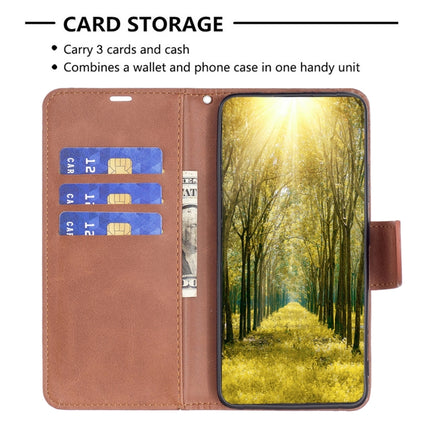 Lambskin Texture Pure Color Flip Leather Phone Case, For vivo Y27 4G