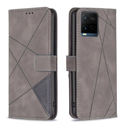 Magnetic Buckle Rhombus Texture Leather Phone Case, For vivo Y21 5G 2026 / Y05 4G, For vivo Y31 5G 2025, For vivo Y400 5G Global, For vivo Y39 5G