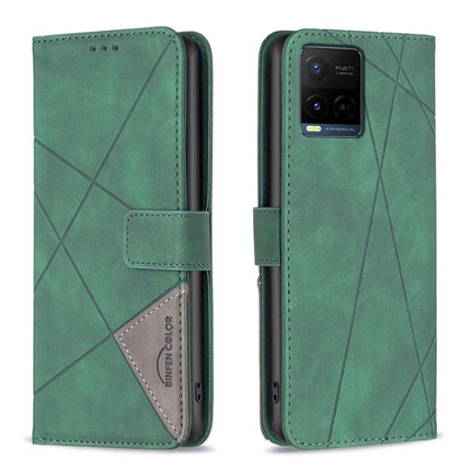 Magnetic Buckle Rhombus Texture Leather Phone Case, For vivo Y21 5G 2026 / Y05 4G, For vivo Y31 5G 2025, For vivo Y400 5G Global, For vivo Y39 5G