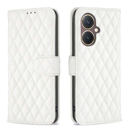 Diamond Lattice Wallet Flip Leather Phone Case, For vivo Y78 5G, For vivo Y27 4G