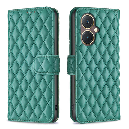 Diamond Lattice Wallet Flip Leather Phone Case, For vivo Y78 5G, For vivo Y27 4G