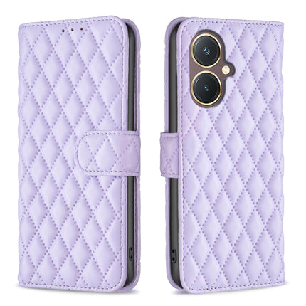 Diamond Lattice Wallet Flip Leather Phone Case, For vivo Y78 5G, For vivo Y27 4G