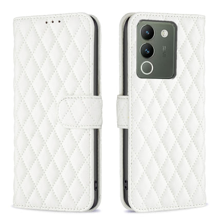 Diamond Lattice Wallet Flip Leather Phone Case, For vivo Y28 4G, For vivo Y200i 5G / Y38 5G, For vivo Y03 4G Global, For vivo Y200 5G