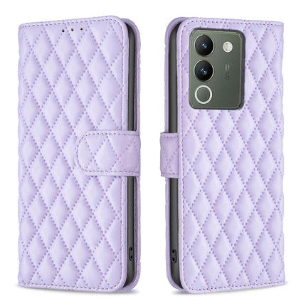 Diamond Lattice Wallet Flip Leather Phone Case, For vivo Y28 4G, For vivo Y200i 5G / Y38 5G, For vivo Y03 4G Global, For vivo Y200 5G