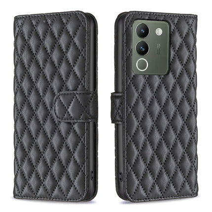 Diamond Lattice Wallet Flip Leather Phone Case, For vivo Y28 4G, For vivo Y200i 5G / Y38 5G, For vivo Y03 4G Global, For vivo Y200 5G