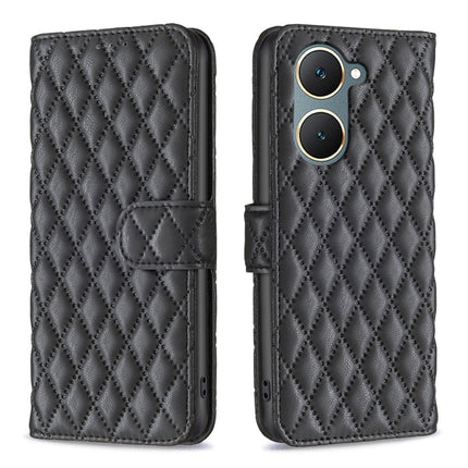 Diamond Lattice Wallet Flip Leather Phone Case, For vivo Y28 4G, For vivo Y200i 5G / Y38 5G, For vivo Y03 4G Global, For vivo Y200 5G