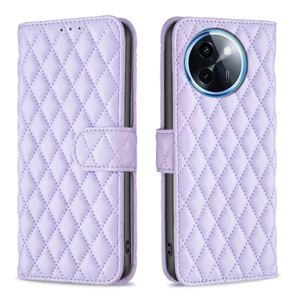 Diamond Lattice Wallet Flip Leather Phone Case, For vivo Y28 4G, For vivo Y200i 5G / Y38 5G, For vivo Y03 4G Global, For vivo Y200 5G