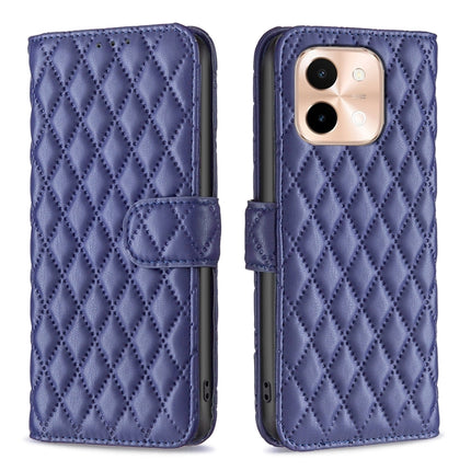 Diamond Lattice Wallet Flip Leather Phone Case, For vivo Y28 4G, For vivo Y200i 5G / Y38 5G, For vivo Y03 4G Global, For vivo Y200 5G