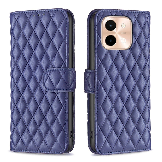 Diamond Lattice Wallet Flip Leather Phone Case, For vivo Y28 4G, For vivo Y200i 5G / Y38 5G, For vivo Y03 4G Global, For vivo Y200 5G