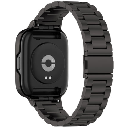 2 in 1 Three-bead Metal Watch Band with Watch Frame, For Redmi Watch 3 Lite / Watch 3 Active