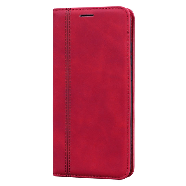 Frosted Business Magnetic Horizontal Flip PU Leather Case with Holder & Card Slot & Lanyard, For Xiaomi Redmi K20, For Xiaomi Redmi 6A, For Xiaomi Redmi 7, For Xiaomi Redmi 7A
