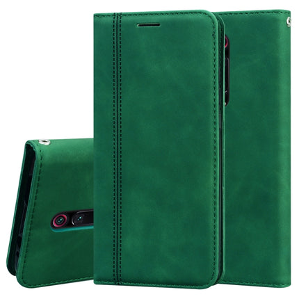 Frosted Business Magnetic Horizontal Flip PU Leather Case with Holder & Card Slot & Lanyard, For Xiaomi Redmi K20, For Xiaomi Redmi 6A, For Xiaomi Redmi 7, For Xiaomi Redmi 7A