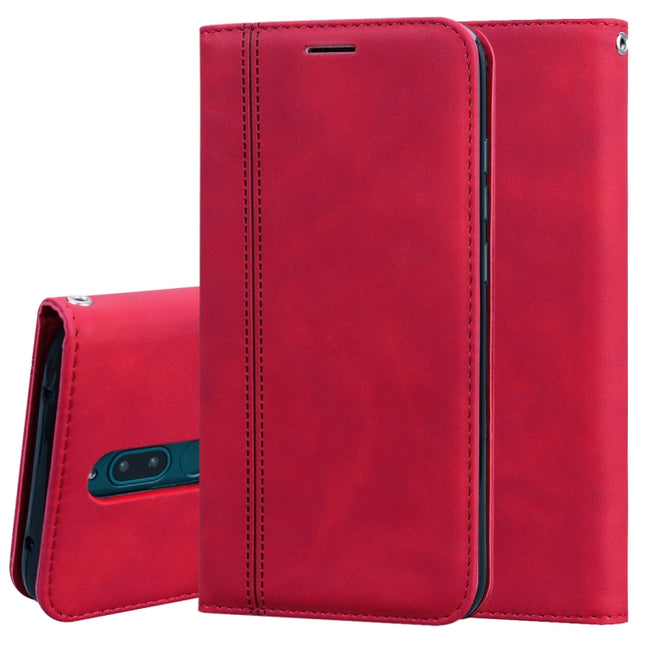 Frosted Business Magnetic Horizontal Flip PU Leather Case with Holder & Card Slot & Lanyard, For Xiaomi Redmi 8, For Xiaomi Redmi 8A, For Xiaomi Redmi Note 7, For Xiaomi Redmi Note 8 Pro
