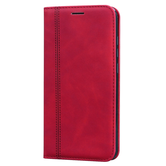 Frosted Business Magnetic Horizontal Flip PU Leather Case with Holder & Card Slot & Lanyard, For Xiaomi Redmi 8, For Xiaomi Redmi 8A, For Xiaomi Redmi Note 7, For Xiaomi Redmi Note 8 Pro