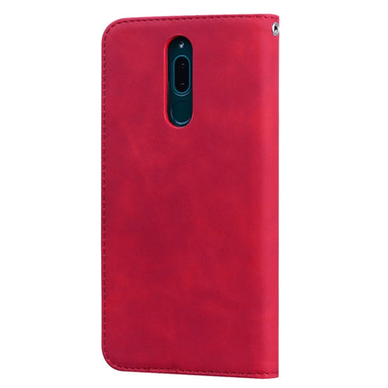 Frosted Business Magnetic Horizontal Flip PU Leather Case with Holder & Card Slot & Lanyard, For Xiaomi Redmi 8, For Xiaomi Redmi 8A, For Xiaomi Redmi Note 7, For Xiaomi Redmi Note 8 Pro