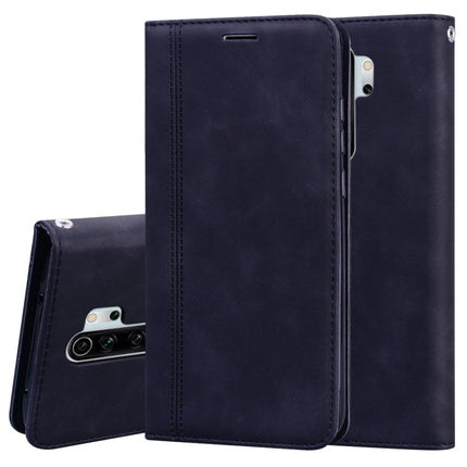 Frosted Business Magnetic Horizontal Flip PU Leather Case with Holder & Card Slot & Lanyard, For Xiaomi Redmi 8, For Xiaomi Redmi 8A, For Xiaomi Redmi Note 7, For Xiaomi Redmi Note 8 Pro