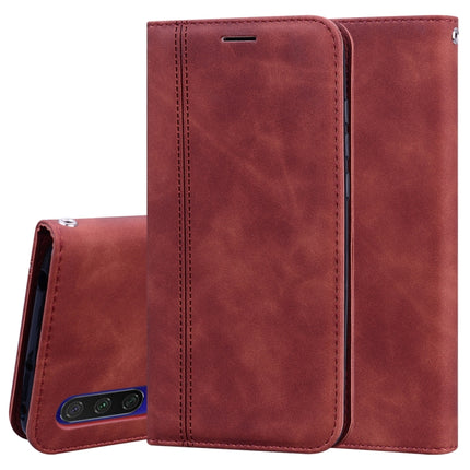 Frosted Business Magnetic Horizontal Flip PU Leather Case with Holder & Card Slot & Lanyard, For Xiaomi Mi CC9 / A3 Lite / Mi 9 Lite, For Xiaomi Mi CC9e