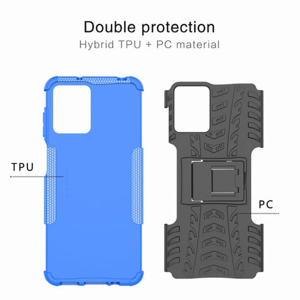 Tire Texture TPU + PC Phone Case with Holder, For Motorola Moto G23, For Motorola Moto G53