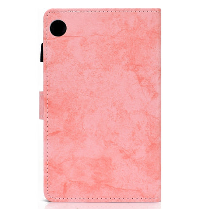 For Huawei MatePad T8 Marble Style Cloth Texture Tablet PC Protective Leather Case with Bracket & Card Slot & Pen Slot & Anti Skid Strip, For Huawei MatePad T8