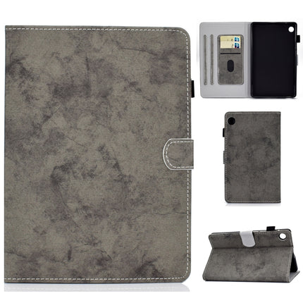 For Huawei MatePad T8 Marble Style Cloth Texture Tablet PC Protective Leather Case with Bracket & Card Slot & Pen Slot & Anti Skid Strip, For Huawei MatePad T8