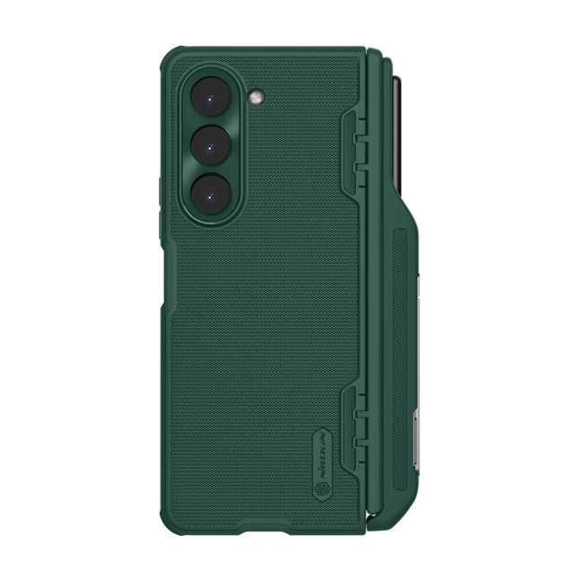 NILLKIN Frosted Fold PC + TPU Phone Case with Pen Slot, For Samsung Galaxy Z Fold5