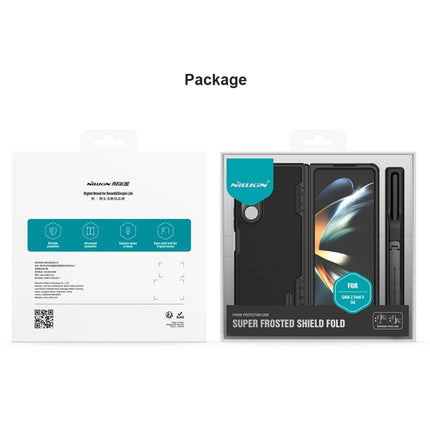 NILLKIN Frosted Fold PC + TPU Phone Case with Pen Slot, For Samsung Galaxy Z Fold5