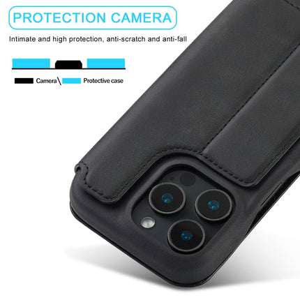 LC.IMEEKE Hon Ancient Series Flip Leather Phone Case, For iPhone 16 Pro Max, For iPhone 16 Pro, For iPhone 16 Plus, For iPhone 16