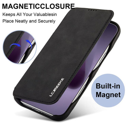 LC.IMEEKE Hon Ancient Series Flip Leather Phone Case, For iPhone 17 Pro Max, For iPhone 17 Pro, For iPhone 17, For iPhone Air