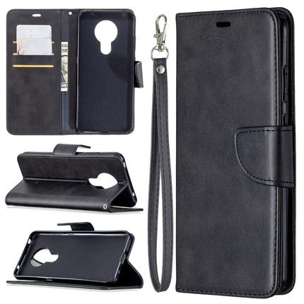 Retro Lambskin Texture Pure Color Horizontal Flip PU Leather Case with Holder & Card Slots & Wallet & Lanyard, For Xiaomi Redmi Note 9, For Nokia 5.3