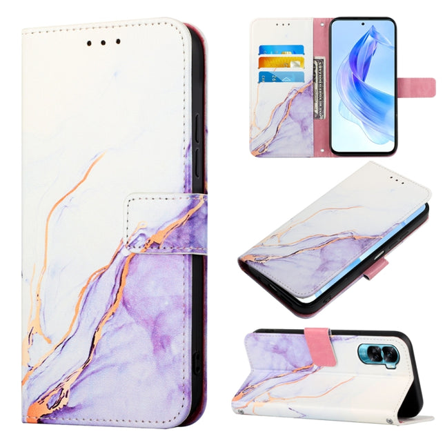 PT003 Marble Pattern Flip Leather Phone Case, For Honor 90 Lite, For Honor 90 Pro, For Honor 90, For Honor X7a / Play7T