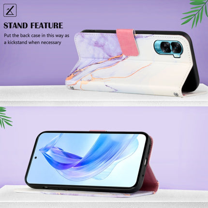 PT003 Marble Pattern Flip Leather Phone Case, For Honor 90 Lite, For Honor 90 Pro, For Honor 90, For Honor X7a / Play7T