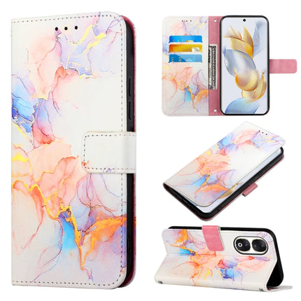 PT003 Marble Pattern Flip Leather Phone Case, For Honor 90 Lite, For Honor 90 Pro, For Honor 90, For Honor X7a / Play7T