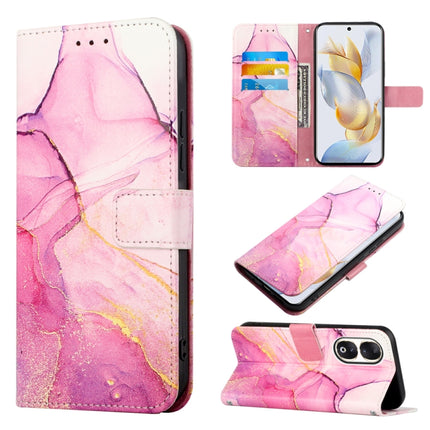 PT003 Marble Pattern Flip Leather Phone Case, For Honor 90 Lite, For Honor 90 Pro, For Honor 90, For Honor X7a / Play7T