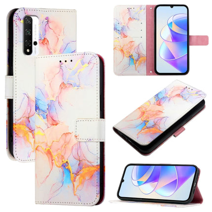 PT003 Marble Pattern Flip Leather Phone Case, For Honor 20 / 20 Pro / 20S, For Honor 9X 4G Global / Huawei Enjoy 10 Plus