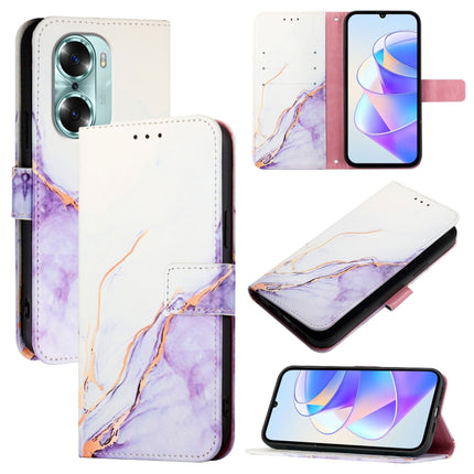 PT003 Marble Pattern Flip Leather Phone Case, For Honor X8 4G / X30i / Play6T Pro, For Honor 60 SE, For Honor 60 Pro, For Honor 60