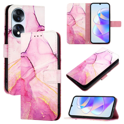 PT003 Marble Pattern Flip Leather Phone Case, For Honor X30 5G / X9 4G / X9 5G, For Honor X40i, For Honor 70 Pro, For Honor 70