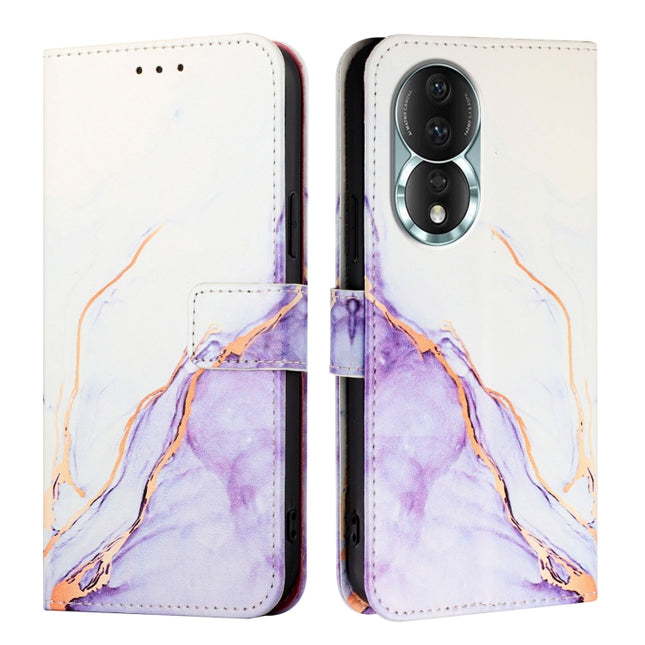 PT003 Marble Pattern Flip Leather Phone Case, For Honor 80, For Honor X30 5G / X9 4G / X9 5G, For Honor X40i, For Honor 70 Pro