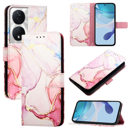 PT003 Marble Pattern Flip Leather Phone Case, For Honor 200 Lite Global, For Honor 90 Smart / X7b / Play 50 Plus, For Honor Magic6 Pro, For Honor Magic6