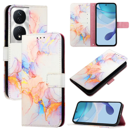 PT003 Marble Pattern Flip Leather Phone Case, For Honor 200 Lite Global, For Honor 90 Smart / X7b / Play 50 Plus, For Honor Magic6 Pro, For Honor Magic6