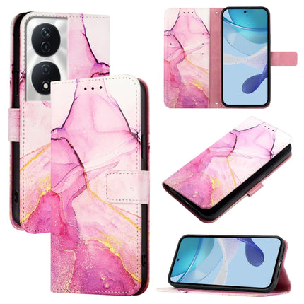 PT003 Marble Pattern Flip Leather Phone Case, For Honor 200 Lite Global, For Honor 90 Smart / X7b / Play 50 Plus, For Honor Magic6 Pro, For Honor Magic6