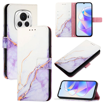 PT003 Marble Pattern Flip Leather Phone Case, For Honor 200 Lite Global, For Honor 90 Smart / X7b / Play 50 Plus, For Honor Magic6 Pro, For Honor Magic6