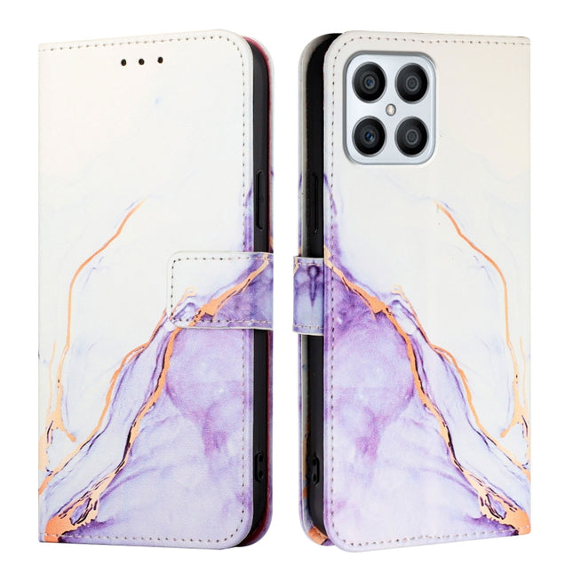 PT003 Marble Pattern Flip Leather Phone Case, For Honor X8 4G / X30i / Play6T Pro, For Honor 60 SE, For Honor 60 Pro, For Honor 60
