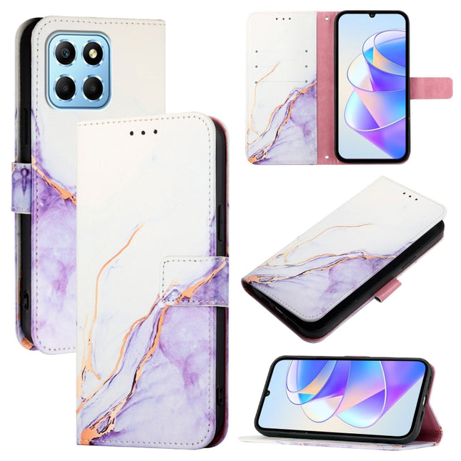 PT003 Marble Pattern Flip Leather Phone Case, For Honor X8 5G / X6 4G / 70 Lite / X6s / X8a, For Honor 90 Lite, For Honor 90 Pro, For Honor 90
