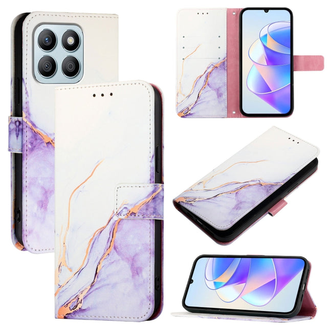 PT003 Marble Pattern Flip Leather Phone Case, For Honor X8b, For Honor X9b / Magic6 Lite 5G, For Honor X6a, For Honor X8 5G / X6 4G / 70 Lite / X6s / X8a