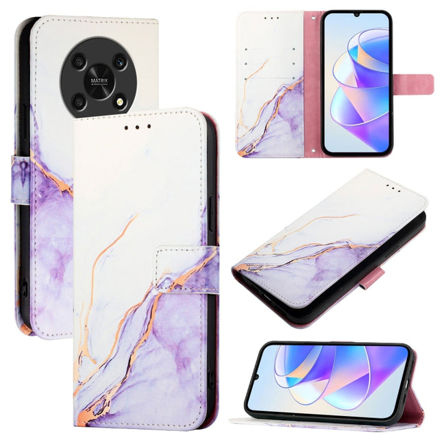 PT003 Marble Pattern Flip Leather Phone Case, For Honor X30 5G / X9 4G / X9 5G, For Honor X40i, For Honor 70 Pro, For Honor 70