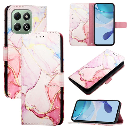 PT003 Marble Pattern Flip Leather Phone Case, For Honor X6b, For Honor 200, For Honor 200 Pro, For Honor Play 50